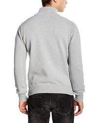 grauer Pullover von Schott NYC