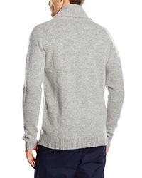 grauer Pullover von Selected