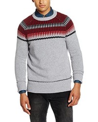 grauer Pullover von Strellson Premium