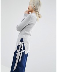 grauer Pullover von Asos