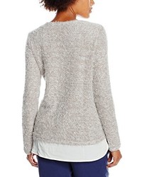 grauer Pullover von Tom Tailor