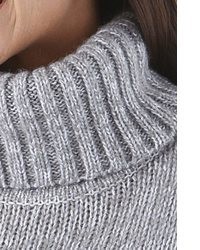 grauer Rollkragenpullover von Aniston CASUAL