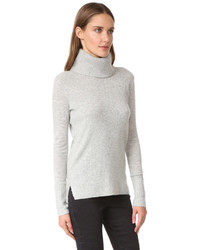 grauer Rollkragenpullover von Veronica Beard