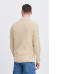 grauer Rollkragenpullover von BLEND