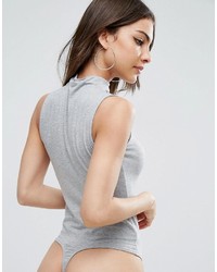 grauer Rollkragenpullover von Asos