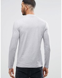 grauer Rollkragenpullover von Asos