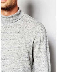 grauer Rollkragenpullover von Asos