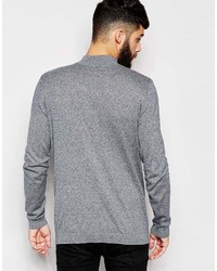 grauer Rollkragenpullover von Asos