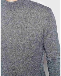 grauer Rollkragenpullover von Asos