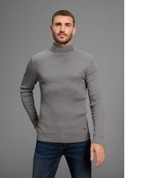 grauer Rollkragenpullover von BRUNO BANANI