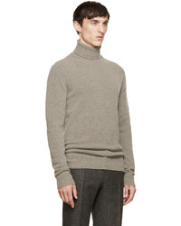 grauer Rollkragenpullover von Wooyoungmi