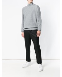 grauer Rollkragenpullover von Ermenegildo Zegna Couture