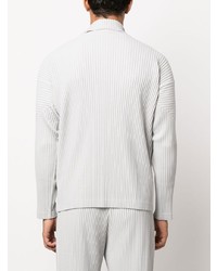 grauer Rollkragenpullover von Homme Plissé Issey Miyake