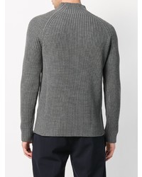 grauer Rollkragenpullover von Roberto Collina