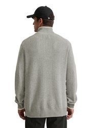 grauer Rollkragenpullover von Marc O'Polo