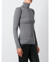 grauer Rollkragenpullover von Fashion Clinic Timeless