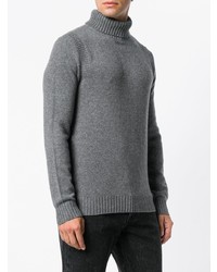 grauer Rollkragenpullover von A.P.C.