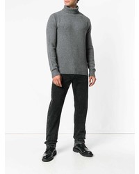 grauer Rollkragenpullover von A.P.C.