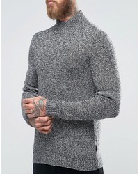 grauer Rollkragenpullover von Ted Baker