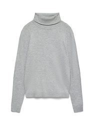 grauer Rollkragenpullover von Vero Moda