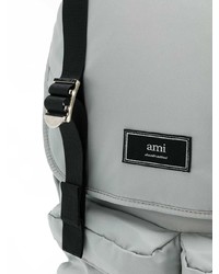 grauer Rucksack von AMI Alexandre Mattiussi