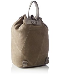 grauer Rucksack von Pieces