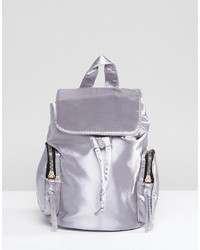 grauer Rucksack von Yoki Fashion