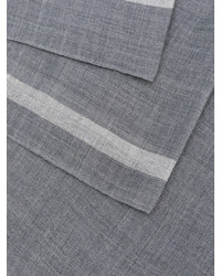grauer Schal von Yohji Yamamoto