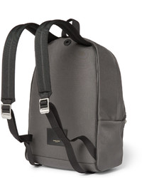 grauer Segeltuch Rucksack von Saint Laurent