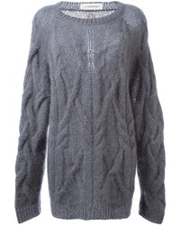 grauer Strick Oversize Pullover von A.F.Vandevorst