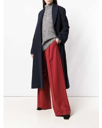 grauer Strick Oversize Pullover von The Row