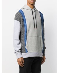 grauer Strick Pullover mit einem Kapuze von Tommy Jeans