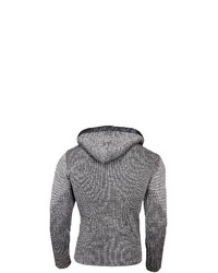 grauer Strick Pullover mit einem Kapuze von RUSTY NEAL