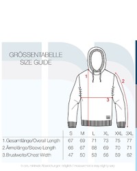 grauer Strick Pullover mit einem Kapuze von Solid