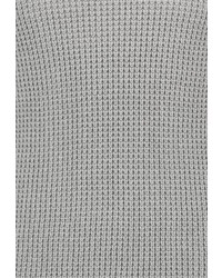 grauer Strick Pullover mit einem Rundhalsausschnitt von Eight2Nine