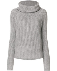 grauer Strick Pullover von Blugirl