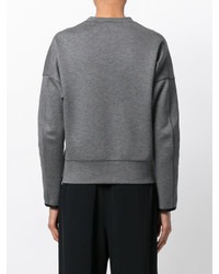 grauer Strick Pullover von Dsquared2