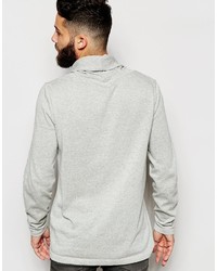 grauer Strick Rollkragenpullover von Asos