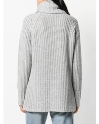 grauer Strick Rollkragenpullover von Incentive! Cashmere