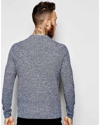 grauer Strickpullover von Asos