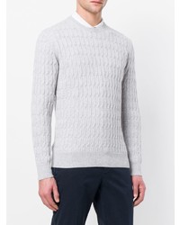 grauer Strickpullover von Eleventy