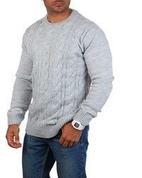 grauer Strickpullover von Carisma