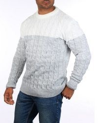 grauer Strickpullover von Carisma