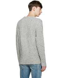 grauer Strickpullover von Levi's