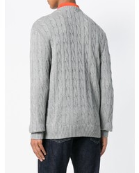 grauer Strickpullover von Polo Ralph Lauren