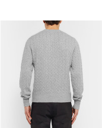 grauer Strickpullover von Tom Ford