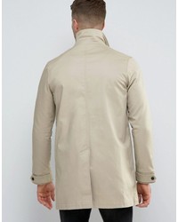 grauer Trenchcoat von Brave Soul