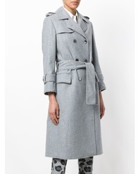 grauer Trenchcoat von Thom Browne