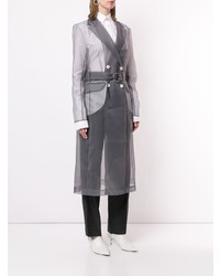 grauer Trenchcoat von Kimhekim