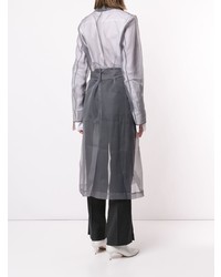 grauer Trenchcoat von Kimhekim